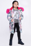 Купити Куртка для дівчинки X-Woyz DT-8260-3 оптом